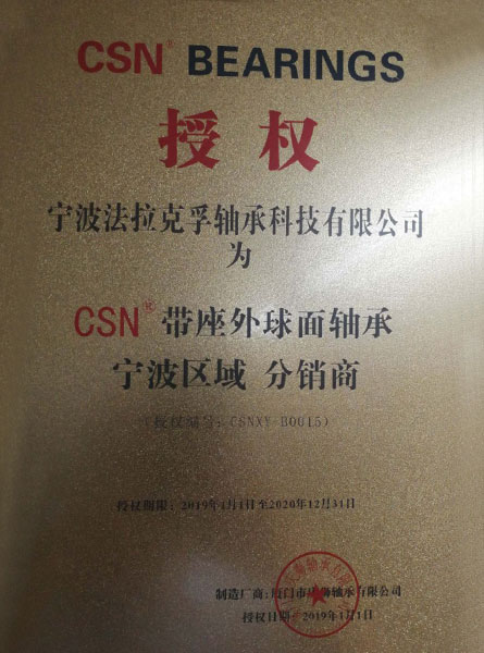 2019年CSN授权书